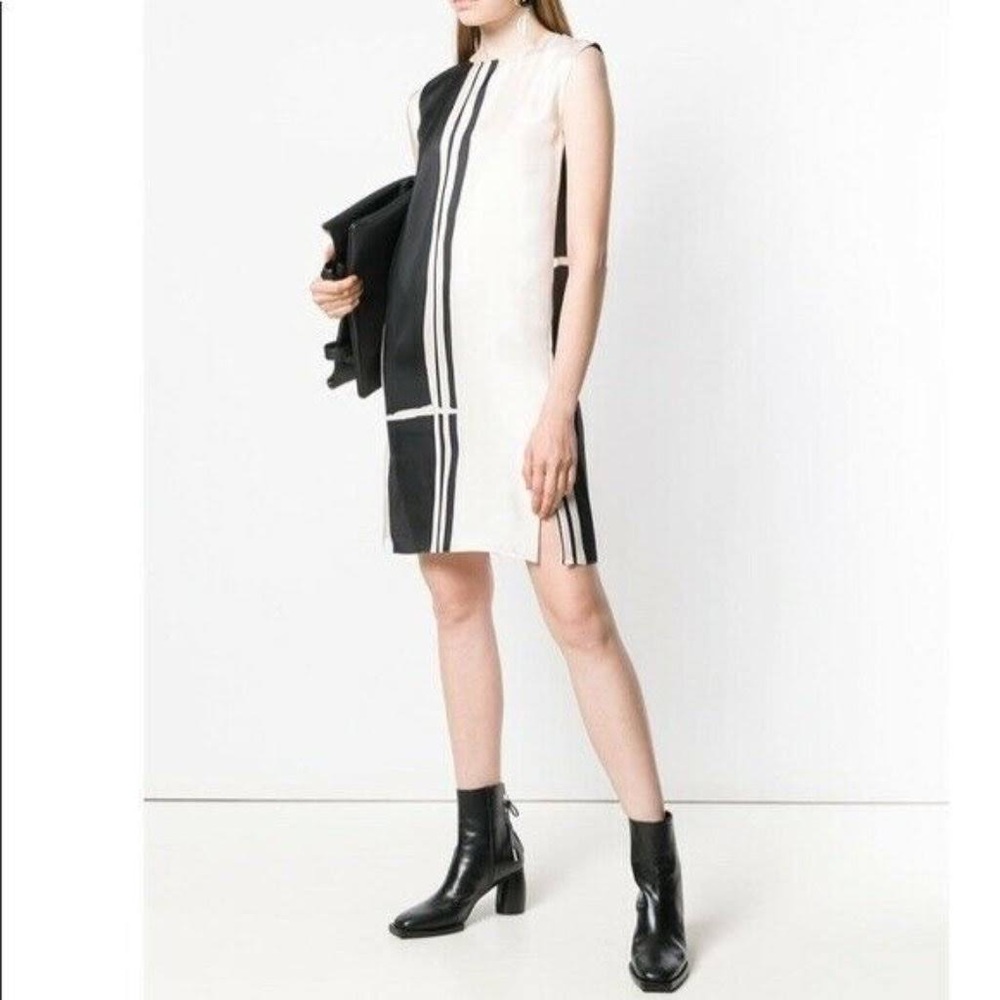 THEORY dress graphic